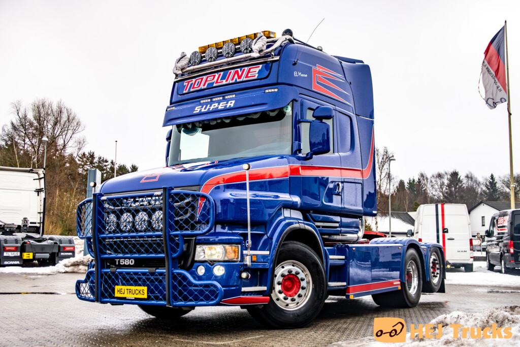 Komm. Scania T580 LA6x2MHA V8 